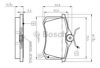 BOSCH 0 986 TB2 140 Brake Pad Set, disc brake